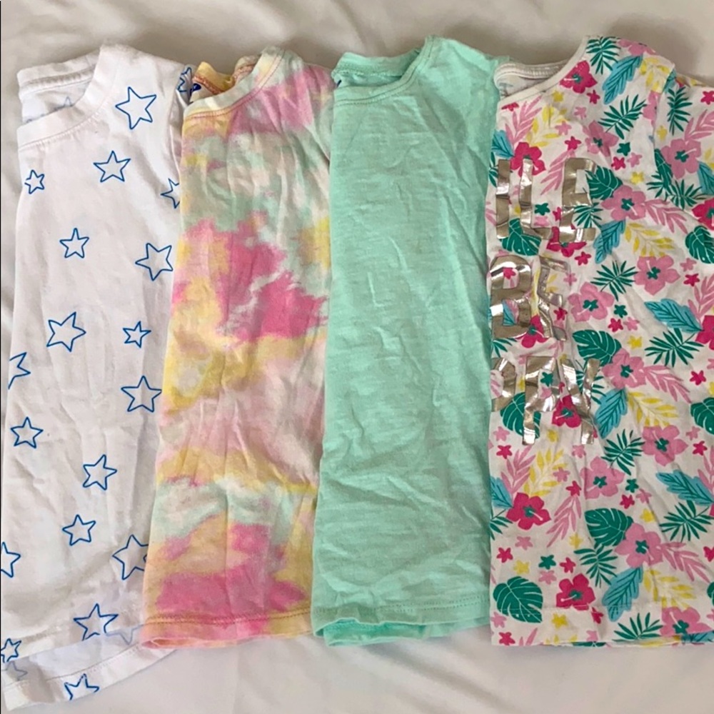 Lot of toddler girl tee shirts size 4T